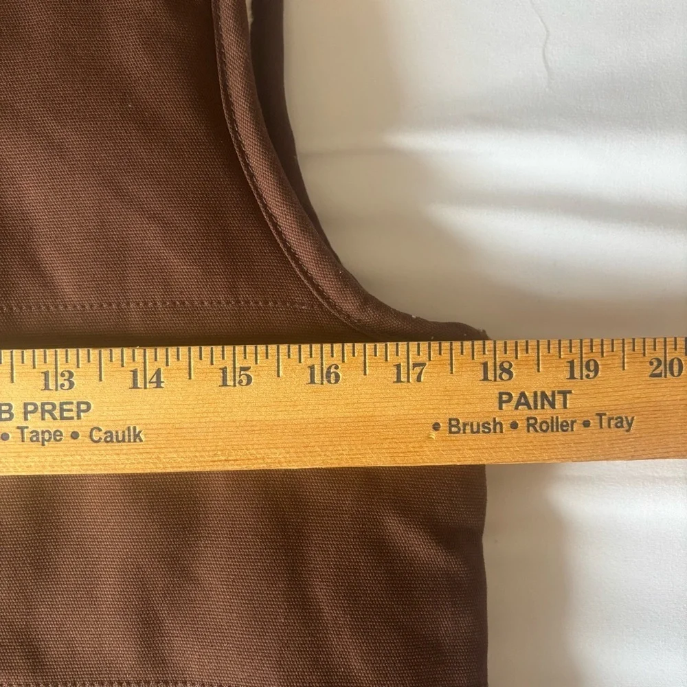 Boys Weatherproof Vintage Sherpa Lined Puffer Vest Brown Size M (10–12)